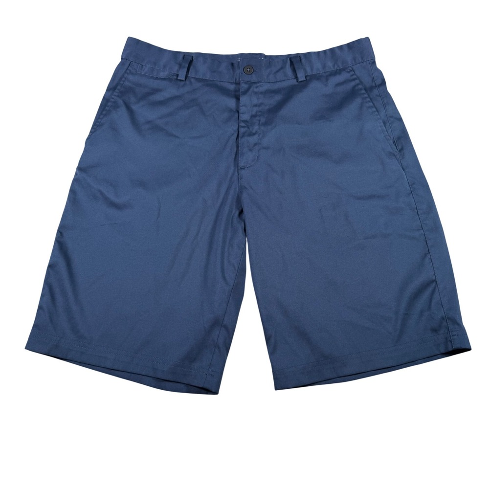 Nike Golf Shorts Mens 33 (FITS 33x11) Navy Blue Dri-FIT Tour Performance